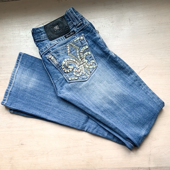 Light Wash MISS ME Jeans - Picture 1 of 4